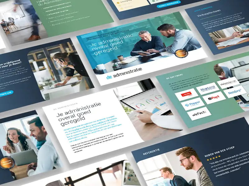 De Administratie brochure