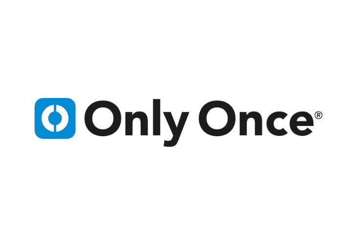 only once logo