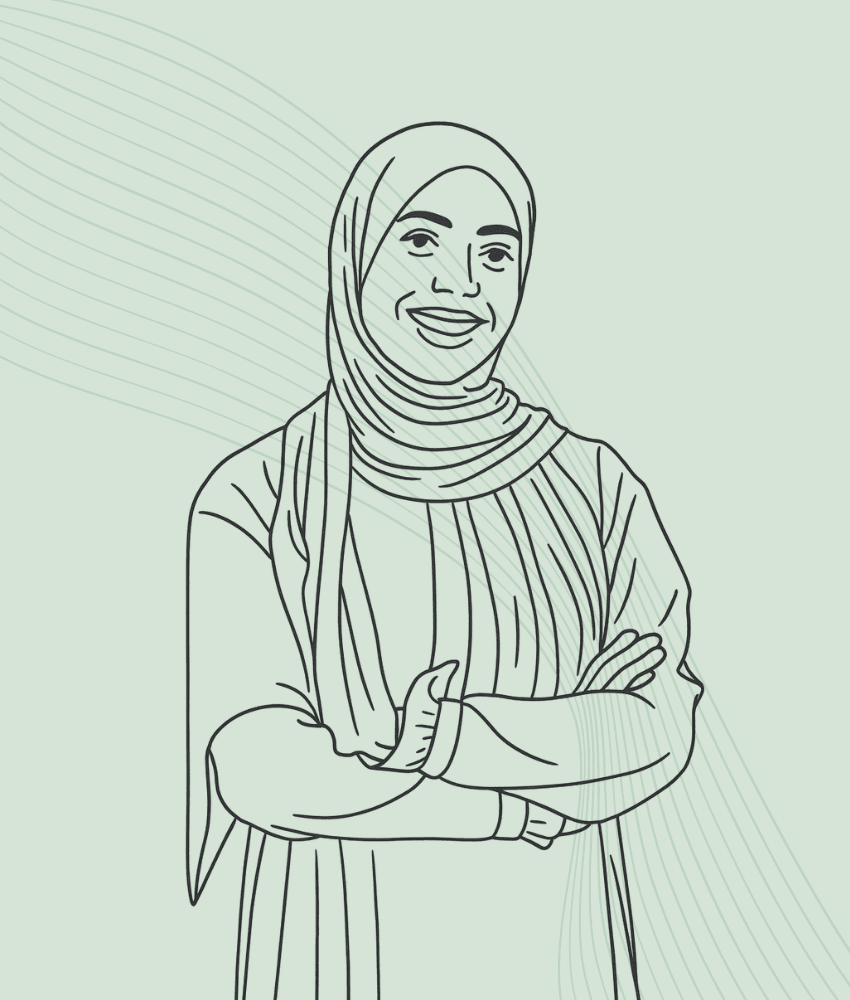 samira portret outlines